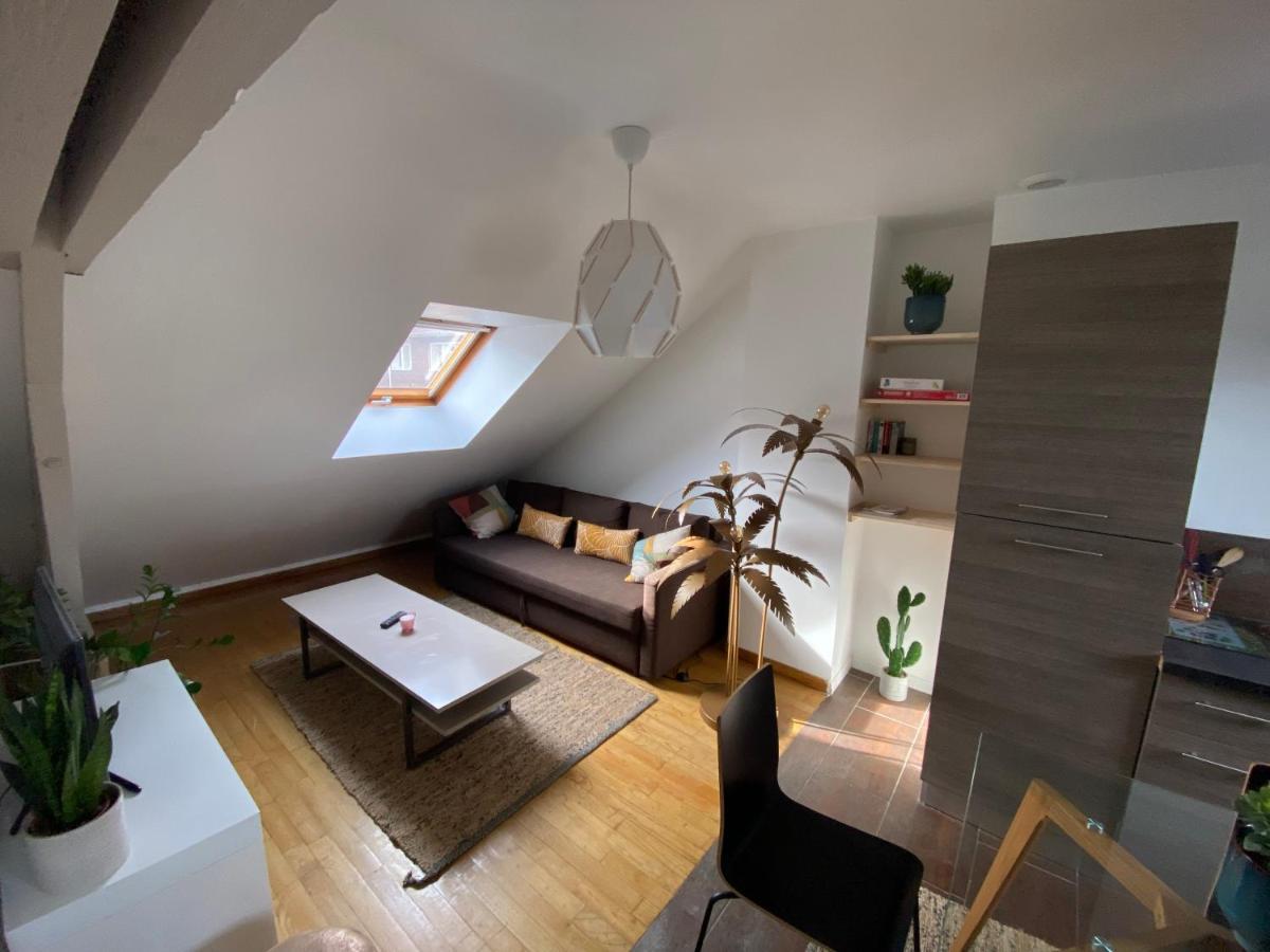 Appartement Hyper Centre Cathedrale Avec Parking Gratuit Amiens Bagian luar foto